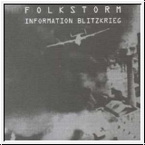 FOLKSTORM Information Blitzkrieg CD 1st Pressing