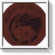 DEATH IN JUNE Whiphand Sticker Braun