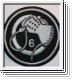 DEATH IN JUNE Whiphand Patch Circle