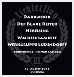 LICHTERFLUG Festival Shirt 2016 Girly L