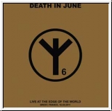DEATH IN JUNE Live At The Edge Of The World 2LP Re-Release. Col.