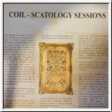 COIL Scatology Sessions 2CD