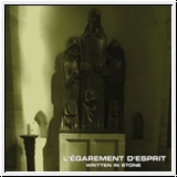 L'GAREMENT D'ESPRIT Written in Stone CD