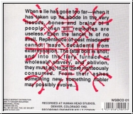 BOYD RICE Ragnarok Rune CD