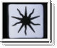 COIL Black Sun Logo Patch