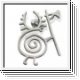 HEILUNG Warrior Snail Metal Pin