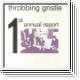 THROBBING GRISTLE 1st Annual Report LP